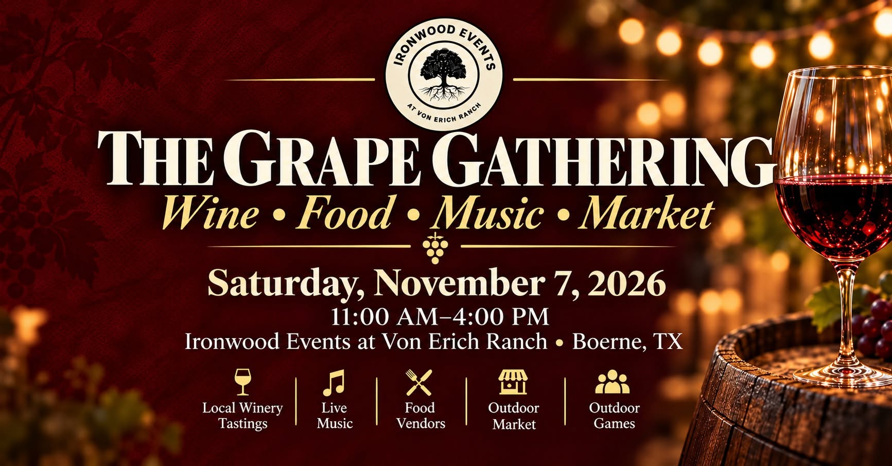 The Grape Gathering at Ironwood Events